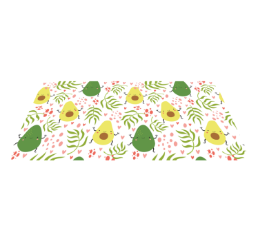 Tapis vinyle autres tapis joli motif d'avocat - TenStickers