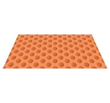Tapis vinyle jeux concept de basket-ball - TenStickers