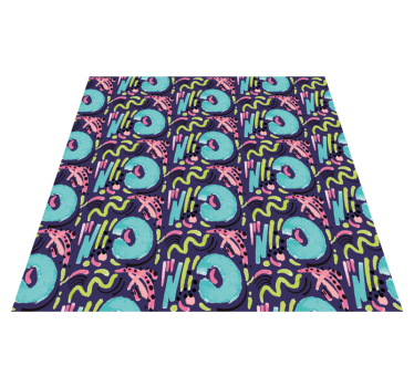 Tapis vinyle autres tapis motif coloré et ludique - TenStickers