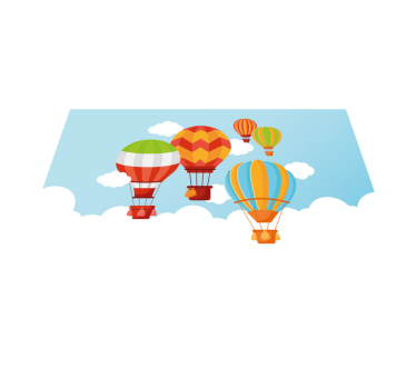 Tapis vinyle autres tapis air chaud coloré - TenStickers
