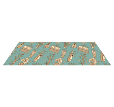 Tapis vinyle autres tapis idée d'instruments de musique - TenStickers