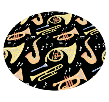 Tapis vinyle autres tapis idée d'instrument de musique - TenStickers