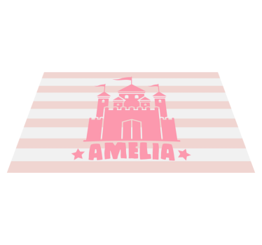 Tapis vinyle autres tapis coutume sur le thème du château - TenStickers