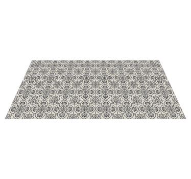 Tapis mosaique vinyle motif de mosaïque élégant - TenStickers