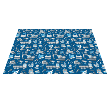 Tapis vinyle autres tapis outils de construction imprimés - TenStickers