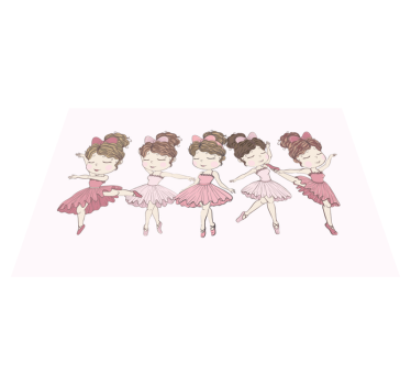 Tapis vinyle autres tapis vitrine des danseurs de ballet - TenStickers