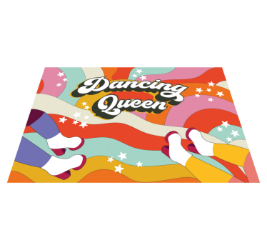 Tapis vinyle autres tapis modèle de reine dansante - TenStickers