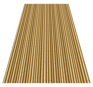 Tapis en vinyle nature texture rotin - TenStickers