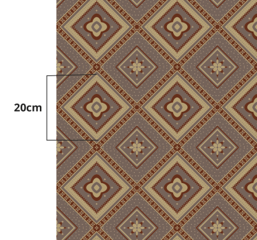 Tapis mosaique vinyle arrangements de tuiles décoratives - TenStickers