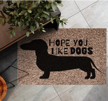 Tapis mosaique vinyle j'espère que tu aimes - TenStickers