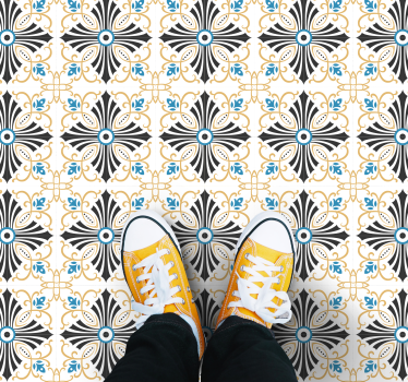 Tapis mosaique vinyle style mosaïque élégant - TenStickers
