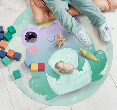 Tapis vinyle autres tapis amis aquatiques de dessin animé - TenStickers