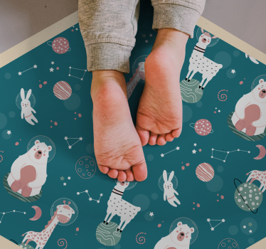 Tapis vinyle autres tapis images de crèche fantaisistes - TenStickers
