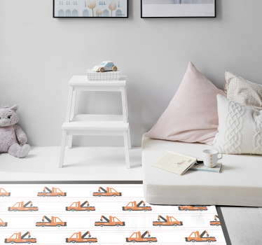 Tapis vinyle autres tapis modèle de grue jouet - TenStickers