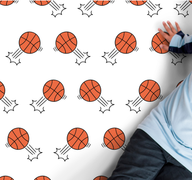 Tapis vinyle autres tapis modèle de mouvement de basket-ball - TenStickers