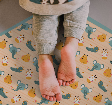 Tapis vinyle autres tapis modèles d'animaux de safari - TenStickers