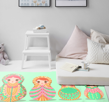 Tapis vinyle autres tapis modèles de matriochka - TenStickers