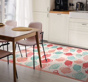 Tapis vinyle autres tapis modèles de théière - TenStickers