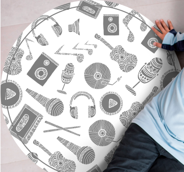 Tapis vinyle autres tapis modèles d'instruments de musique - TenStickers