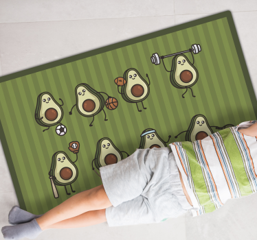 Tapis vinyle autres tapis personnages d'avocat - TenStickers