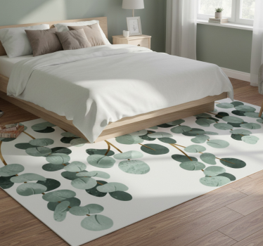Tapis vinyle chambre plantes suspendues - TenStickers