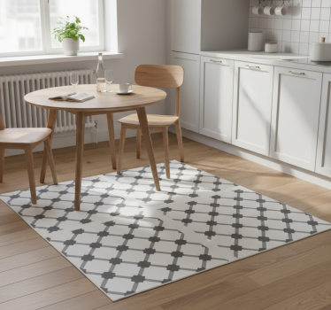 Tapis vinyle cuisine autocollant carreaux portugais rétro - TenStickers
