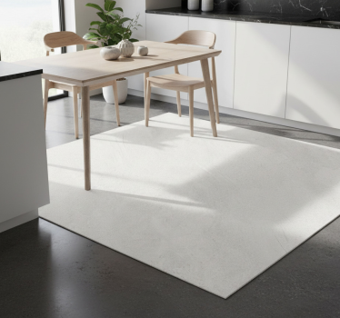 Tapis vinyle cuisine effet pierre claire - TenStickers