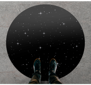 Tapis vinyle étoile vision nocturne étoilée - TenStickers