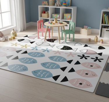 Tapis vinyle pour enfants avec textures variées - TenStickers