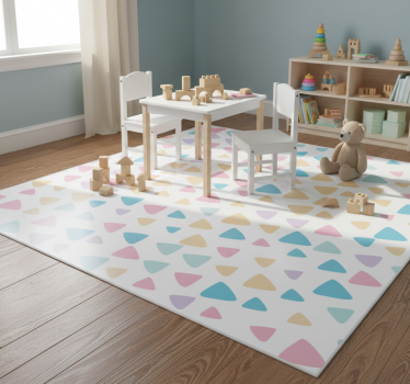 Tapis vinyle pour enfants motifs pastel - TenStickers
