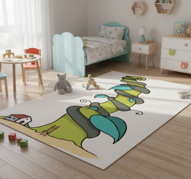 Tapis vinyle pour enfants graines magiques - TenStickers