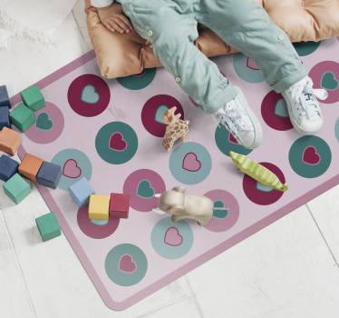 Tapis vinyle pour enfants récréation chaleureuse - TenStickers