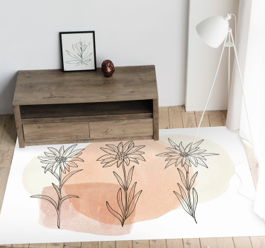 Tapis salon Edelweiss Art - TenStickers