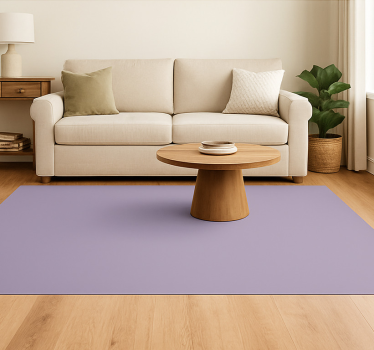 Tapis vinyle salon tapis en vinyle violet uniforme - TenStickers