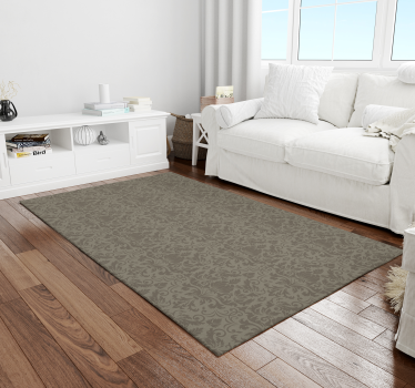 Tapis vinyle vintage motif baroque élégant - TenStickers