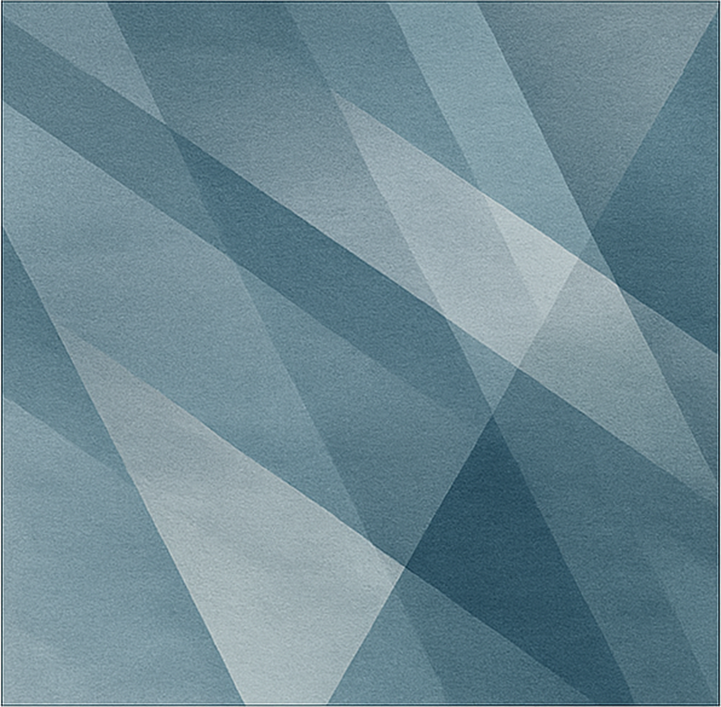 Tapis vinyle salle a manger dégradé géométrique abstrait - TenStickers