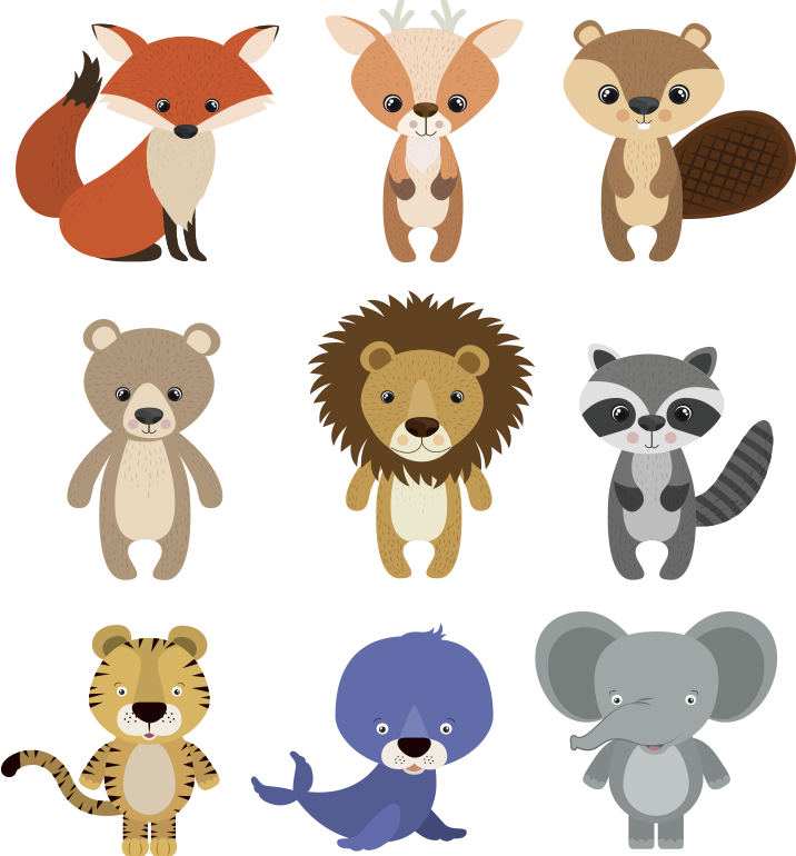 Tapis vinyle animal décoration murale - TenStickers