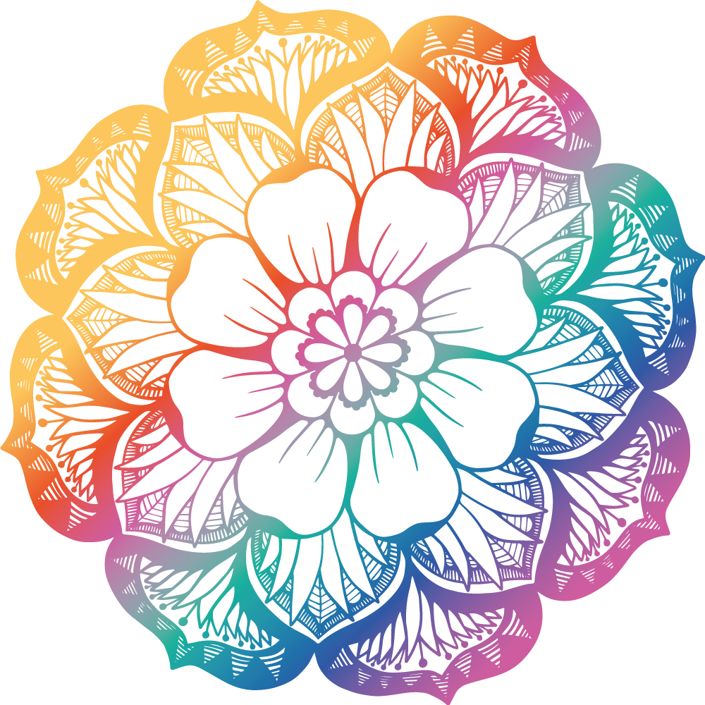 Tapis vinyle fleurs et plantes composant botanique vif - TenStickers