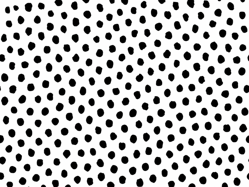 Tapis vinyle animal dalmatien noir et blanc - TenStickers