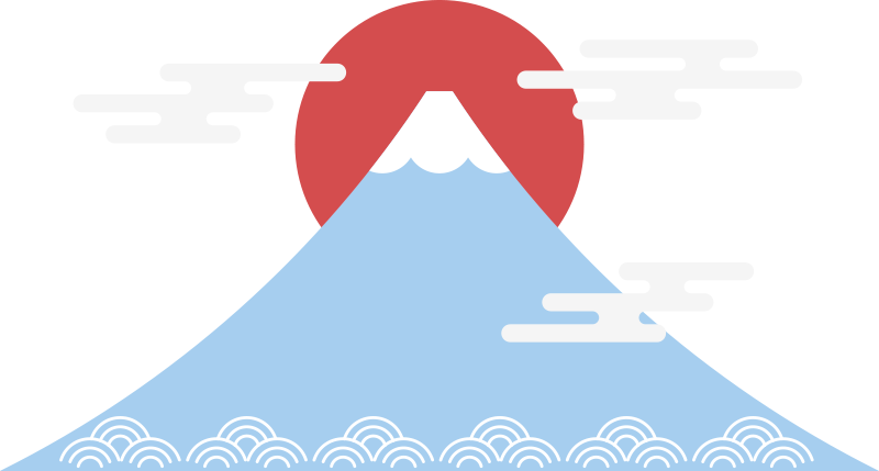 Tapis vinyle nature montagne asiatique - TenStickers