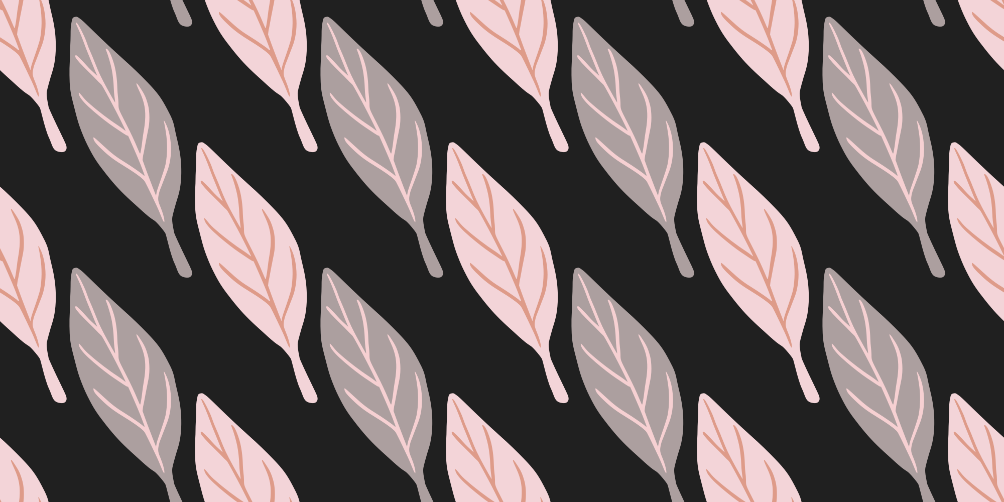 Tapis vinyle fleurs et plantes motif feuilles élégant - TenStickers