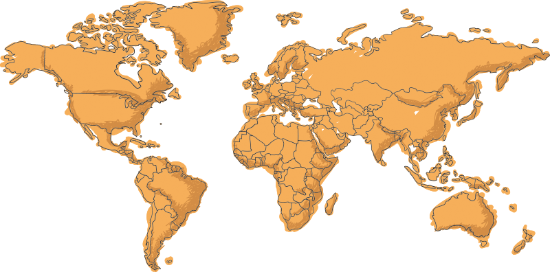 Tapis vinyle carte du monde mapamundi juvénile - TenStickers