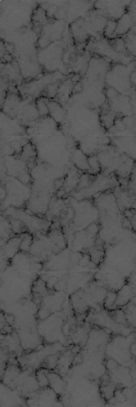 Tapis vinyle salle de bain marbre noir texturé - TenStickers