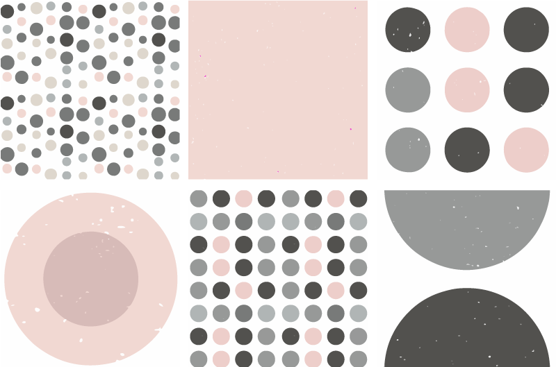 Tapis vinyle salle de bain carreaux scandinaves rebekka - TenStickers