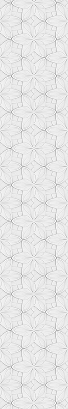 Tapis vinyle cuisine carreaux hexagonaux minimalistes fleurs - TenStickers