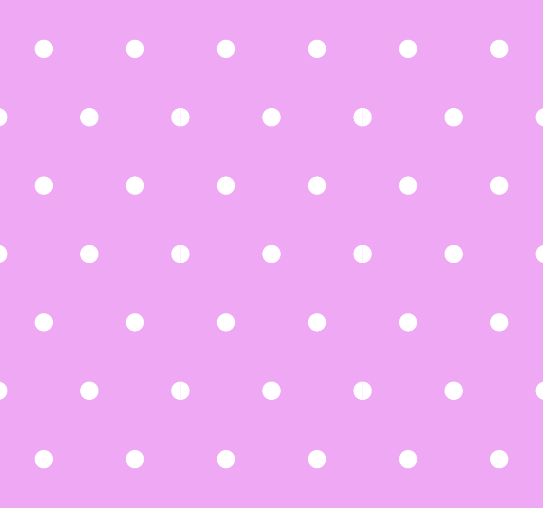 Tapis vinyle chambre pois réguliers sur fond rose - TenStickers