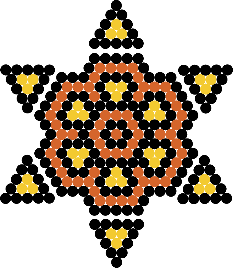 Tapis vinyle chambre sol huichol - TenStickers