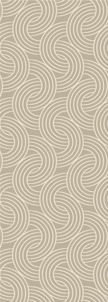 Tapis vinyle nordique motif beige minimaliste - TenStickers