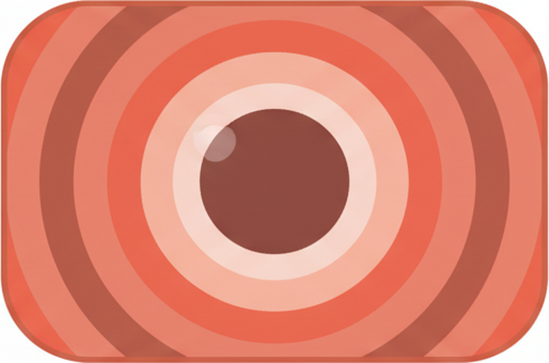 Tapis vinyle moderne terra rosa - TenStickers