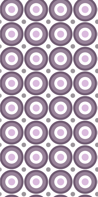 Tapis vinyle texture lilas style années 70 - TenStickers